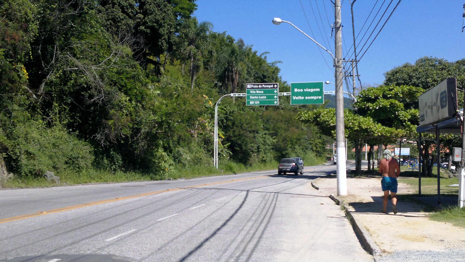 Rodovia SC-412 em Porto Belo